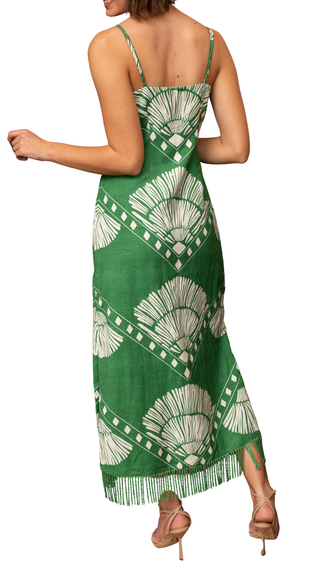 Shannon Midi, Jade Raffia