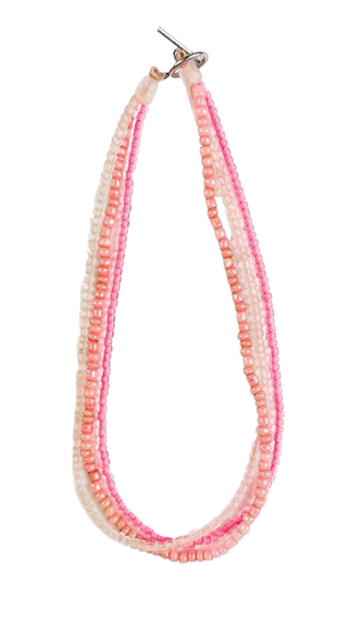 Seed Choker Necklace | Pink, Pink