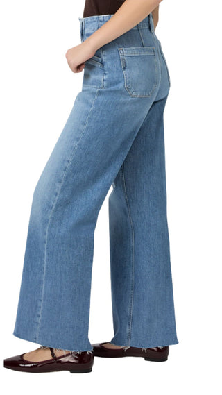 Anessa 31" W/ Utility Pockets + Raw Hem - Viva