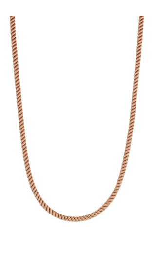 Coco Sand Silk Cord Necklace