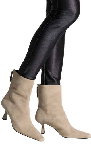Hudson Boot- Taupe Suede
