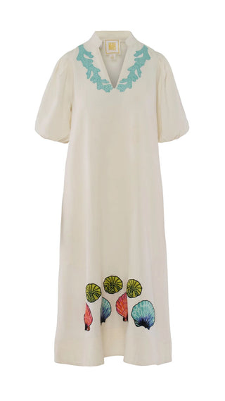 Hampton Dress - Seaside Linen