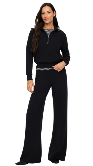 Airessentials Half Zip, Very Black