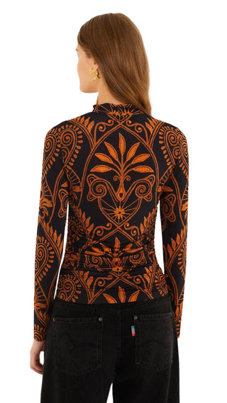 Cornely Anika Black Jersey Blouse