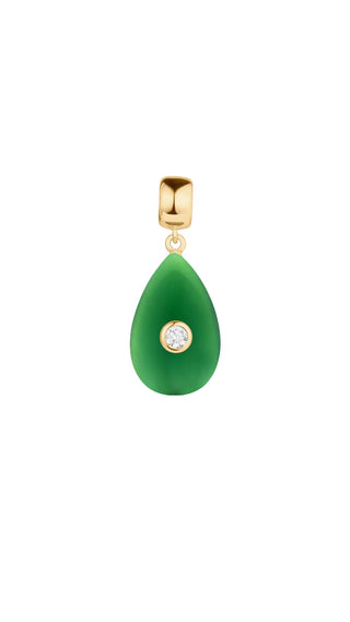 Bardot Green Jade Bail Charm