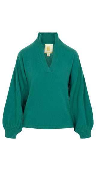 Lolli Sweater - Eden Green Cashmere