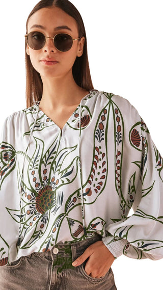 Anouk Blouse - Diya Powder