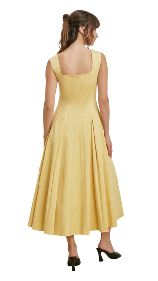 The Muse Dress, Golden