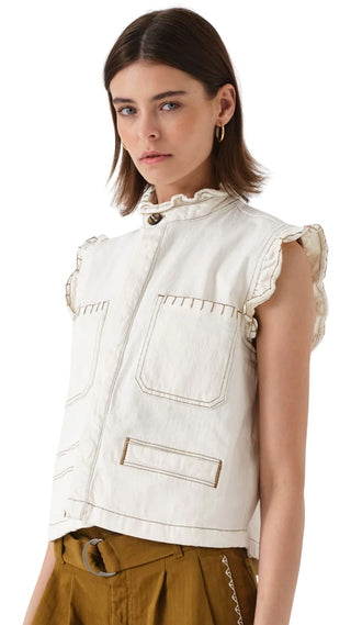 Pablo Vest - Ecru