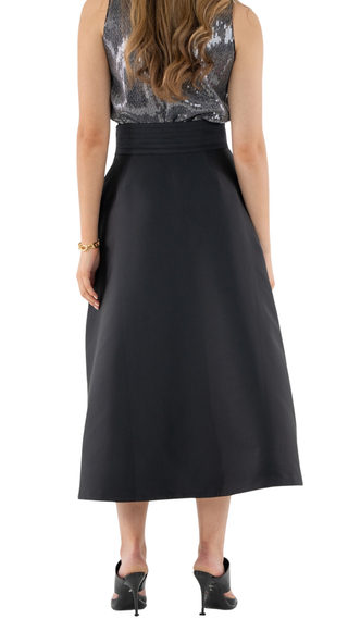Sable Skirt, Black Tie