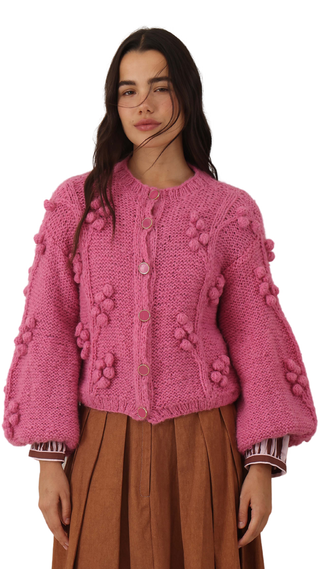 Verbena Cardigan, Pink
