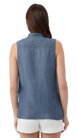 Lacheri Top - Chambray