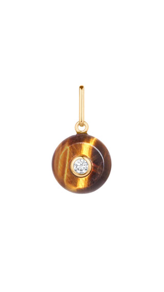 Bon Bon Tiger's Eye charm