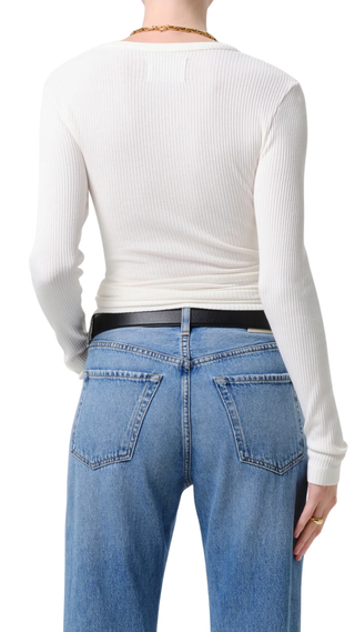 Bina Crewneck, Pashmina (Off White)