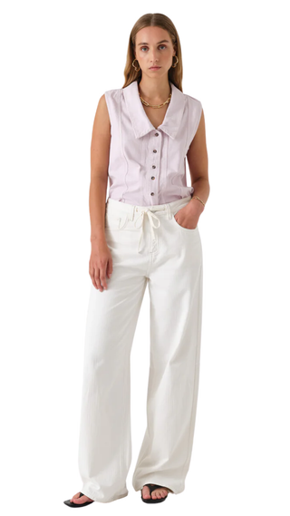 Blake Jean - Herringbone Ecru