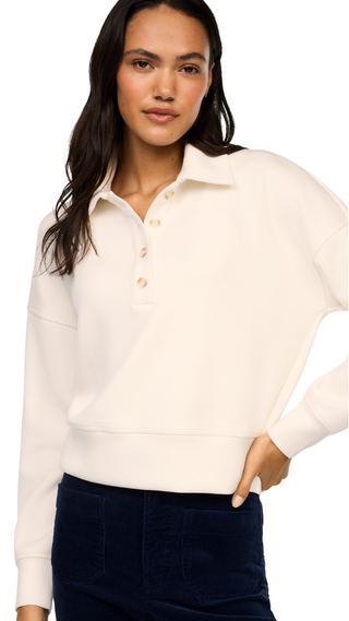Airessentials Rugby Shirt, Ivory