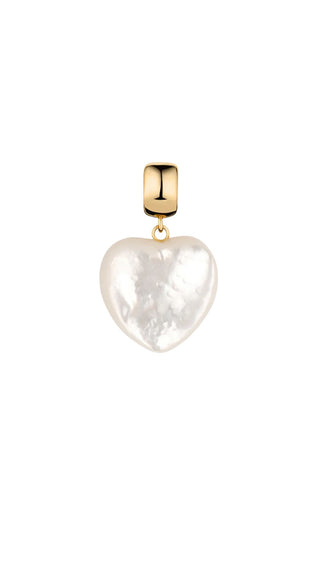 Gemma Mother of Pearl Bail Charm