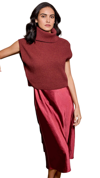 Jin Sweater/Dress Combo, Russet