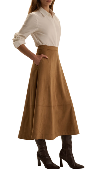 The Aspen Skirt, Camel