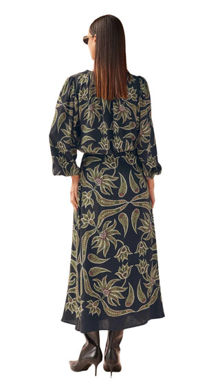 Nalini Wrap Skirt - Alexia Onyx