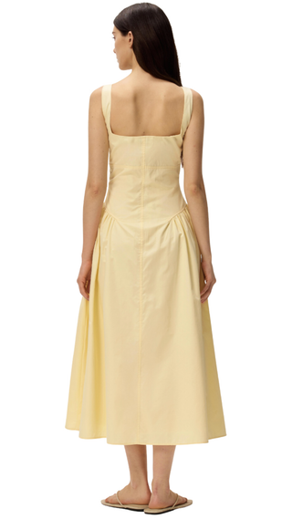 Calista Dress - Butter Yellow