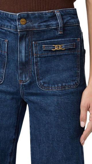 Sasha 32" Wide Leg Jean - Enfield
