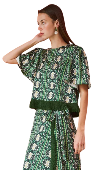 Georgia Swing Top - Garland Green