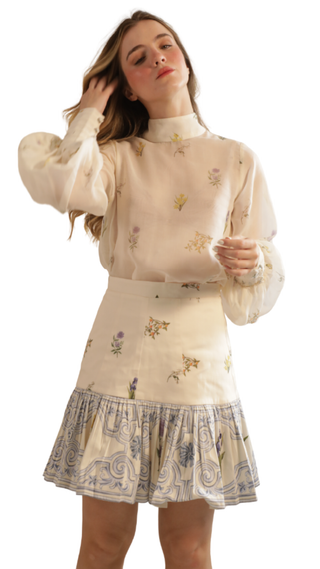 Eloise - Garden Multi Cream