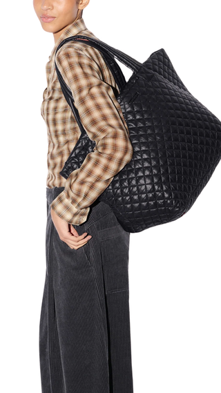 Large Metro Tote Deluxe - Black