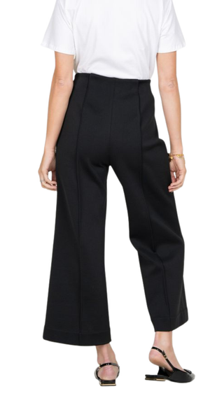 Cropped Piper - Black, Blackstretch Knit