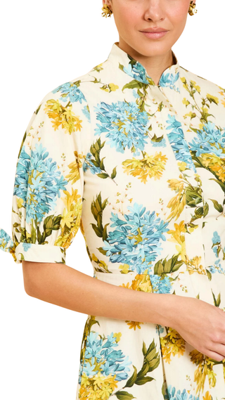 Brooklyn Mini Dress - Verdant Blooms