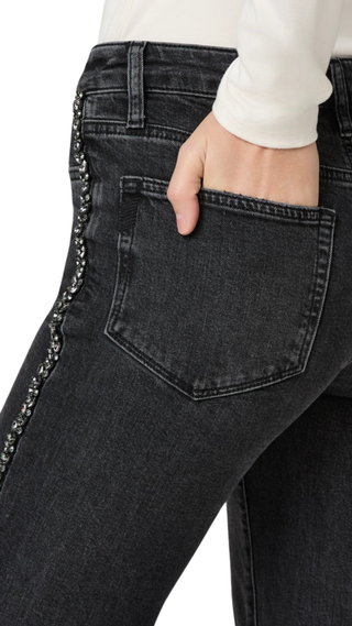 Mason Ankle, Glitz Black Embellished