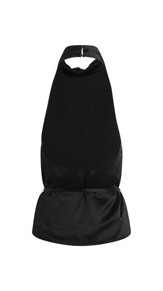 The Ladies Night Top Black
