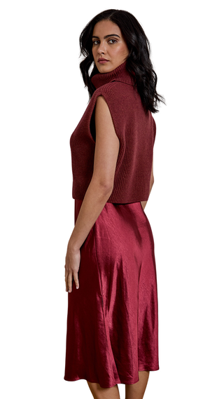 Jin Sweater/Dress Combo, Russet