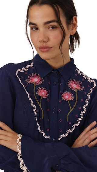 Coronda Shirt, Blue