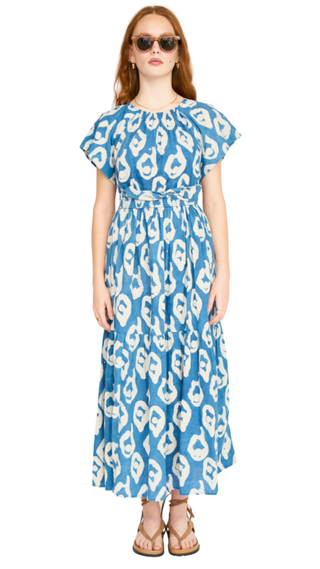 Vienna Maxi Dress - Indigo Oyster