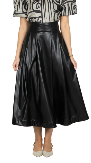 Dotty Skirt, Black