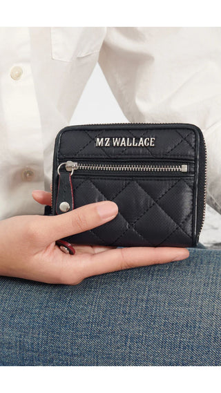 Crosby Small Wallet in Black