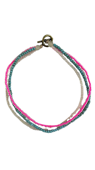 Seed Choker Necklace | Rainbow Trout, Rainbow