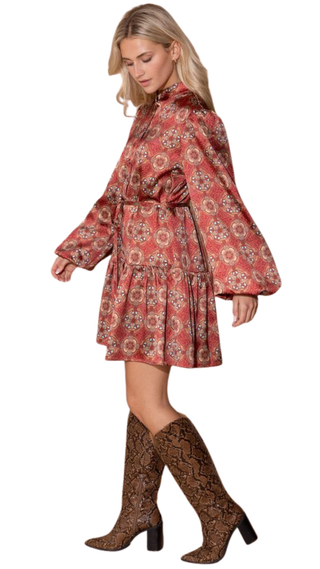 Adele Dress, Desert Jewel
