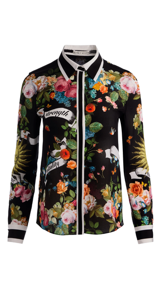 Willa Plkt Top - Solar Strength Black