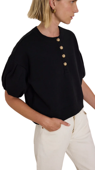 Nikki Sweatshirt, Jet Black