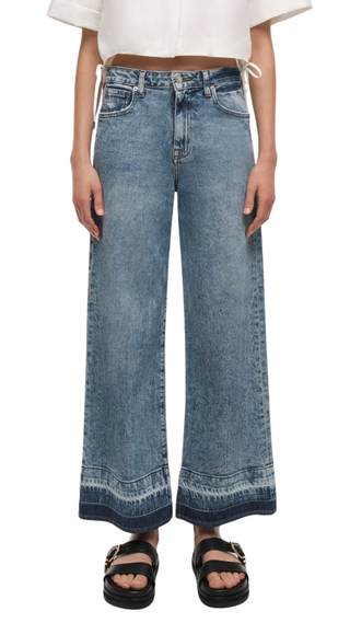 Jude High Rise Crop Wide Leg, Sherwood