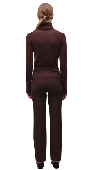 Mackenzie Straight Leg Pant, Chocolate