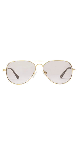 Mabuhay Reading Glasses- Matte Gold Charcoal