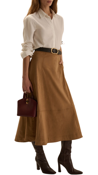 The Aspen Skirt, Camel