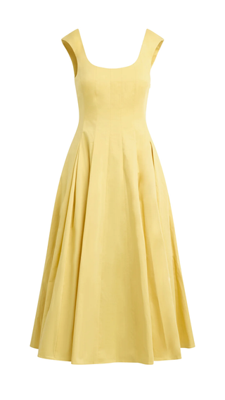 The Muse Dress, Golden