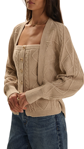 The Layla Shrug - Cream