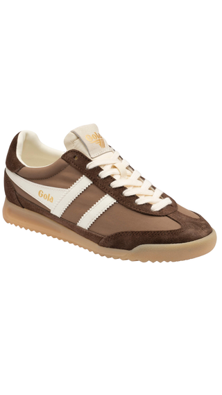 Women's Firefly Sneakers, Otter/Dark Brown/Off/White