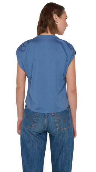 Frankie Muscle Tee, Bella Blue